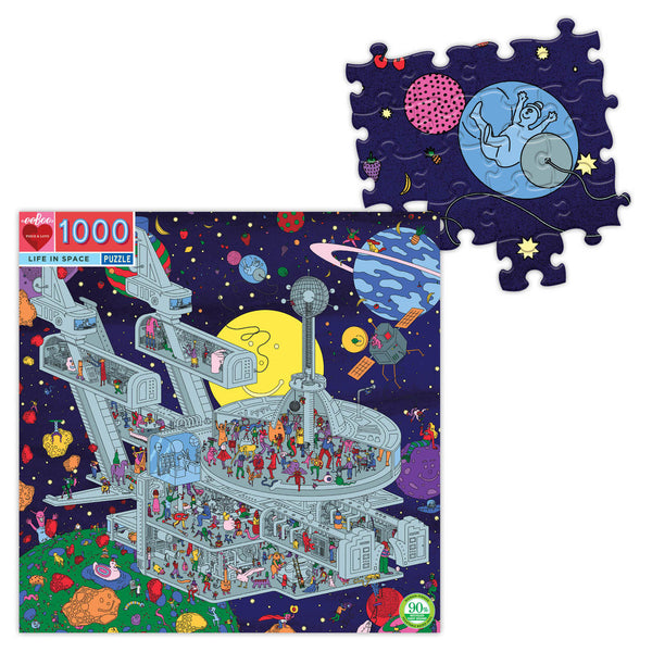Life in Space 1000 Piece Puzzle (Discontinued)