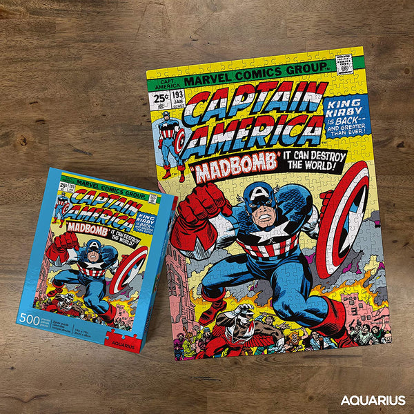 Marvel - Captain America Cover 500 Piece Puzzle