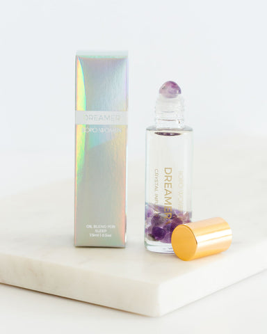 Crystal Infused Essential Oil Perfume Roller - Dreamer