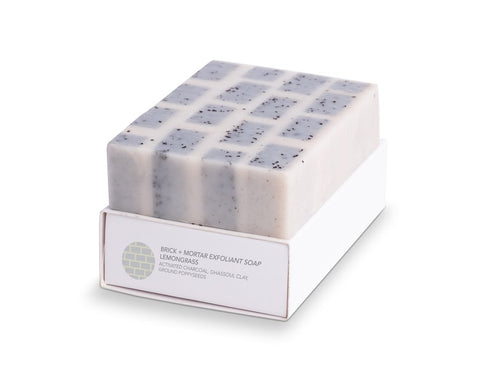 Brick + Mortar Exfoliant Soap || Lemongrass