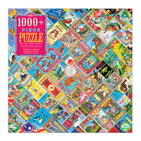 Firecracker Labels 1008 Piece Puzzle (Discontinued)