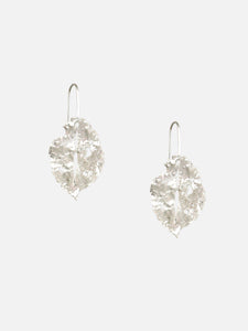 Silver Fallen Leaves Earrings