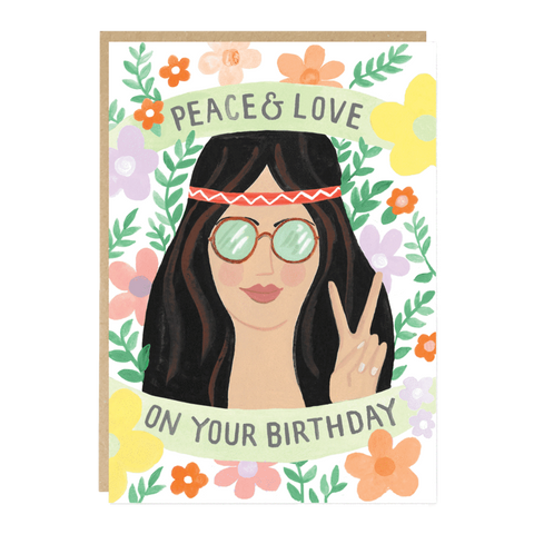 Peace & Love on Your Birthday