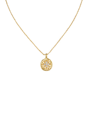Gold Morning Star Necklace