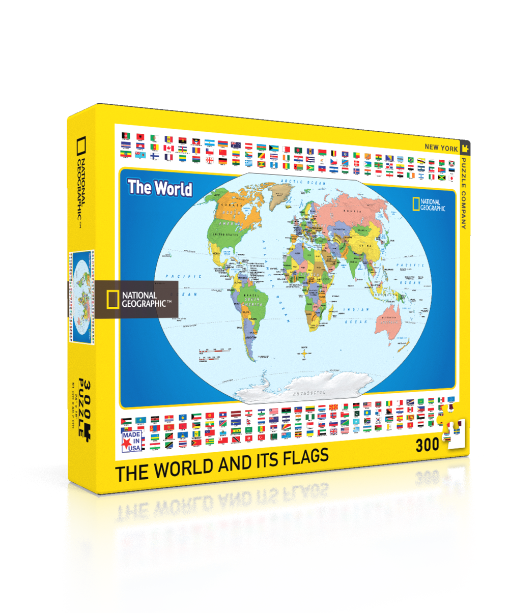 National Geographic World Map 300 Piece Puzzle