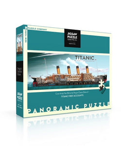 NEW! Titanic First Accounts 1000 Piece Panoramic Puzzle