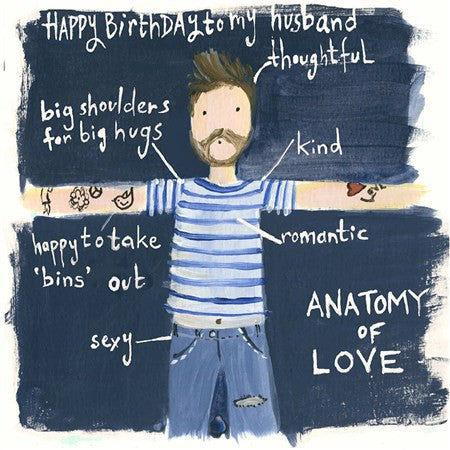 Thoughtful Husband Birthday Card
