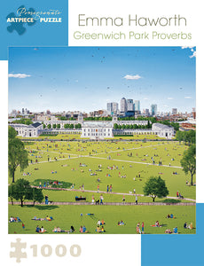 Emma Haworth: Greenwich Park Proverbs 1000 Piece Puzzle